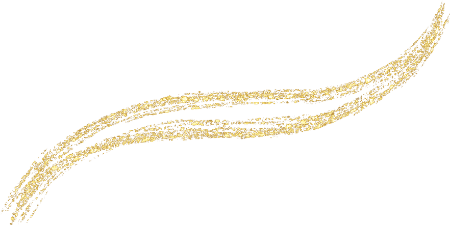 gold glitter shiny sprinkles curve